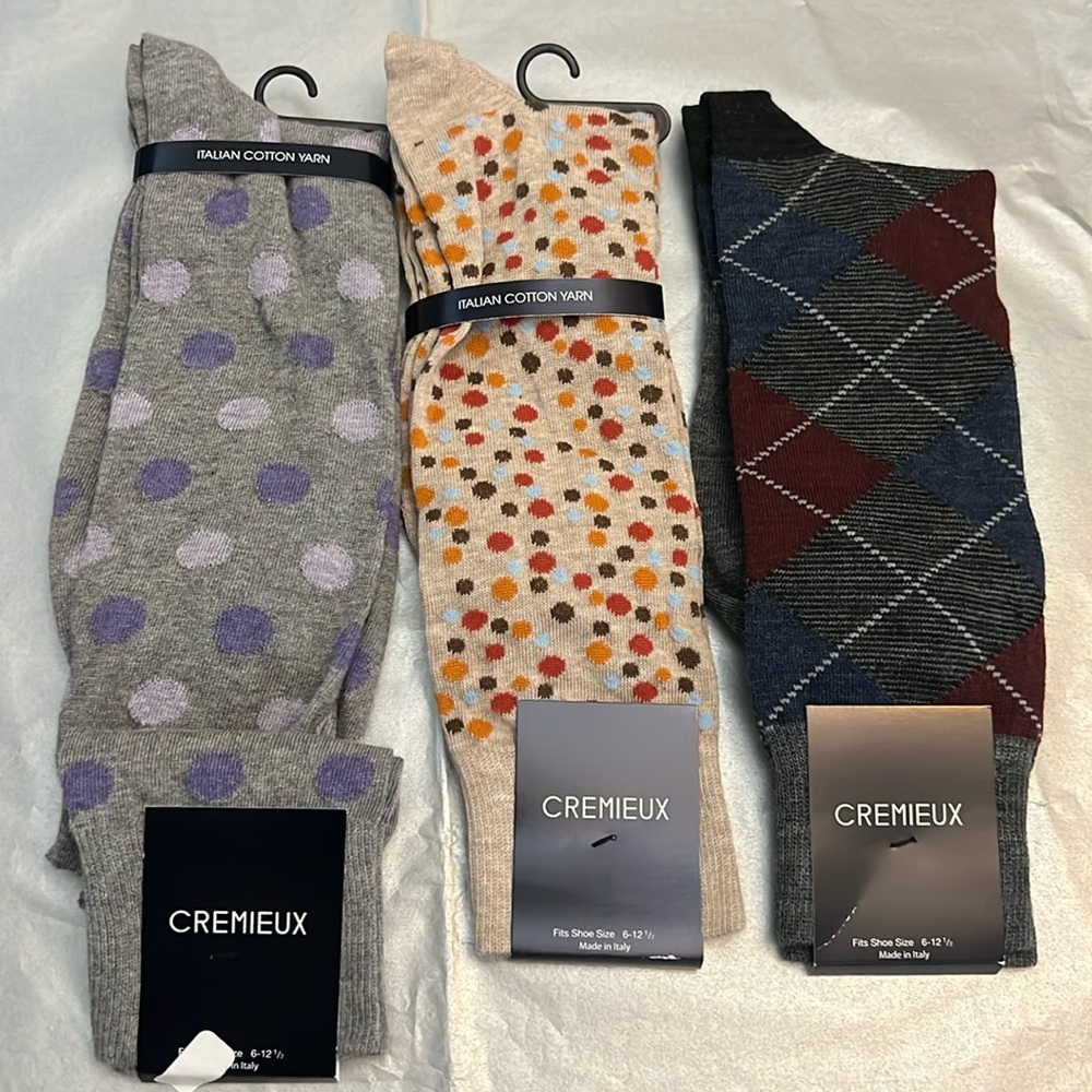 Bundle Of Cremieux Socks.